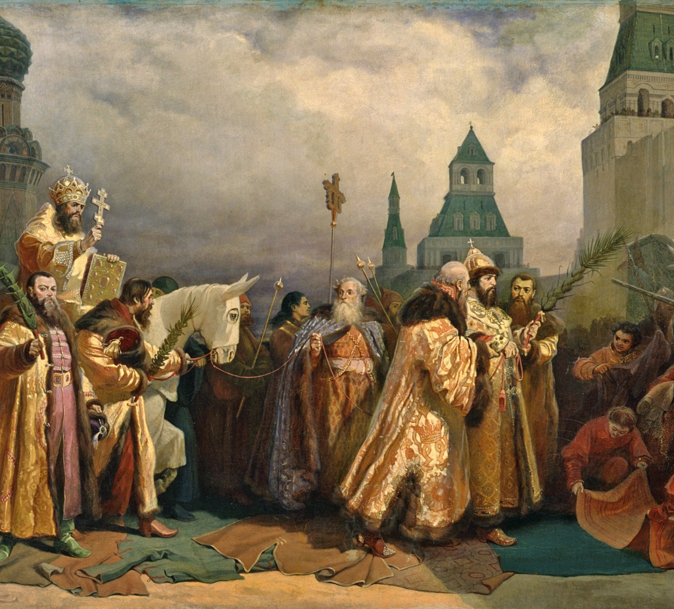 Der König auf dem Weg zum Khan (Palmsonntag)